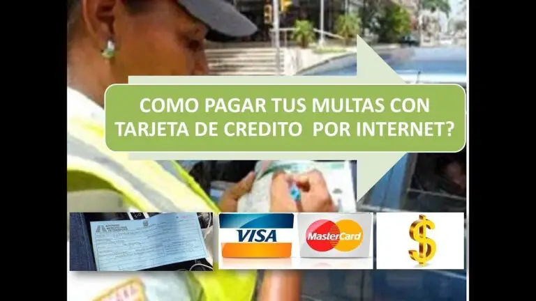 Pagar Comparendos Con Tarjeta De Credito